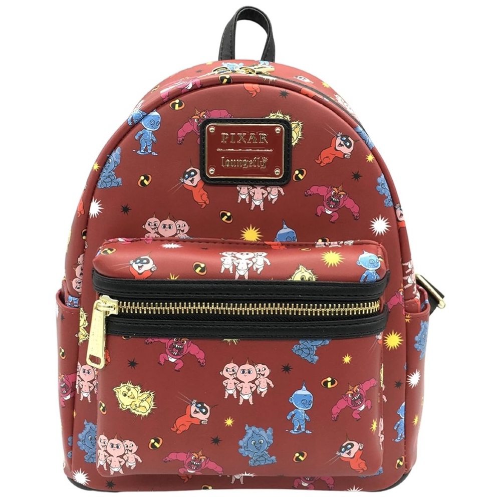 NEW Loungefly Disney Pixar The Incredibles Jack Jack Mini Backpack